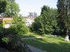 Le parc du chteau, vue vers l'Orangerie