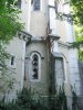 La chapelle, vue d'en-dessous