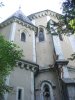 La chapelle, vue d'en-dessous