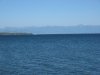 Vue sur les Alpes depuis le port