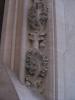 Dtails de la porte arrire du Temple de Saint-Gervais