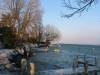 Les pontons, vue vers le Creux de Genthod