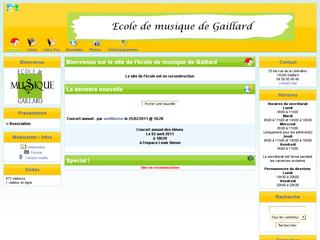 thumb Ecole de Musique de Gaillard