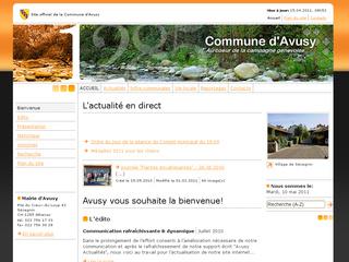 thumb Site officiel de la commune d'Avusy