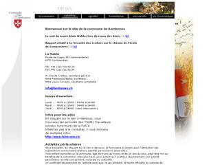 thumb Site officiel de la commune de Bardonnex