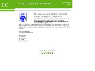 thumb Football Club de Saint-Julien