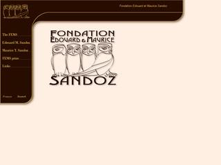 thumb Fondation Edouard et Maurice Sandoz