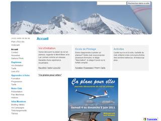 thumb Ecole de pilotage planeur Lman Mont-Blanc