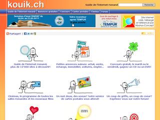 thumb Kouik.ch - Guide de l'internet romand