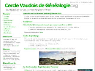 thumb Cercle Vaudois de Gnalogie