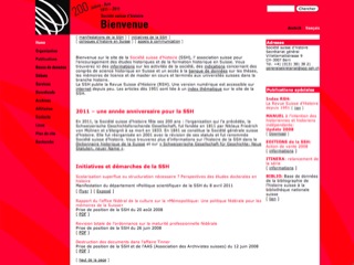 thumb Socit Suisse d'Histoire (SSH)