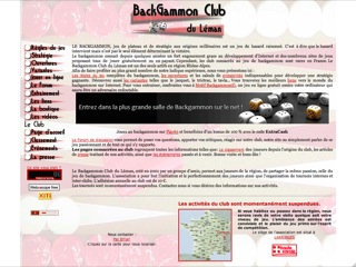 thumb Backgammon CLub du Lman