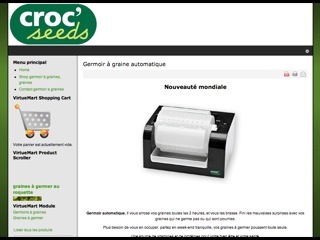 thumb Croc'seeds - Germoir  graines automatique