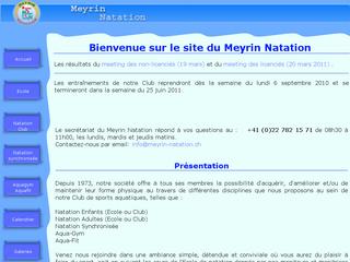 thumb Meyrin Natation