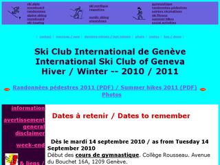 thumb Ski Club International de Genve
